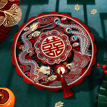 Wedding ceremony dedicated 2022 Womans Wedding Sticker Windows Flower layout House door decoration items