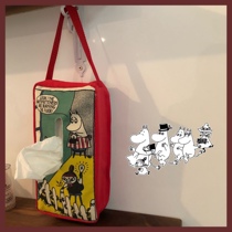 Heart sweet foreign trade丨replenishment to Japan cute cartoon paper towel set car desktop tissue set