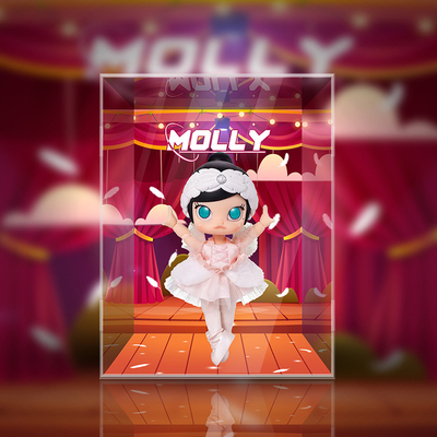 taobao agent 【Move】Bubble Molly Ballet Moving Puppet BJD Doll Special Display Box