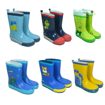 Defective childrens rain boots boys middle and big childrens non-slip water shoes students Water boots rain boots rubber shoes rubber baby cartoon