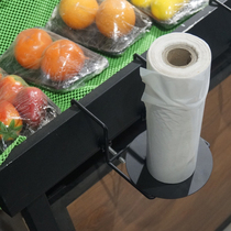 Supermarket shelves Yonghui model roll bag holder with wet hand holder bracket Mid-Autumn Festival supermarket shelf display rack Mid-Autumn Festival