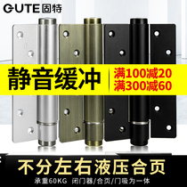 Gute stealth door hydraulic hinge buffer Hidden Door 6-inch closure automatic door closing door closer (one price)