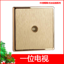 Electrician 86 wall concealed switch socket weak current a phone video rose Phnom Penh large plate wire drawing board