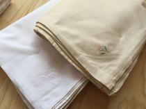 Foreign trade cotton embroidered meal cloth two colors a dozen price 40*40cm