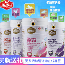 Yinle infant organic rice noodles probiotics baby food supplement fortified iron 460g canned original nutritious rice paste