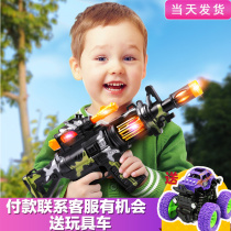 Children boys babies soldiers electric toy guns sound and light music simulation with sound charge grab 2-3 years old