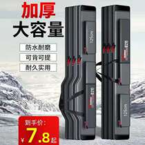 Fishing Gear Bag Large Capacity Fishing Rod Bag Fishing Bag Multifunction Thickened Fish Rod Bag Fish Bag Large Belly Bag Light Fish Bag