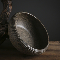 Jingdezhen ceramic fish tank retro desktop ornaments feng shui lucky goldfish tank turtle water lily lotus pot large