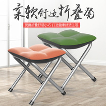Folding stool foldable and stackable bench folding stool household footrest small stool portable Mazar outdoor fishing chair