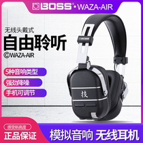 BOSS WAZA-AIR Wireless headphones Head-mounted speakers Analog Bluetooth NOISE-cancelling headphones ROLAND ROLAND