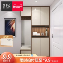 Customized gold Sophia door shoe cabinet Hall cabinet home clothes rack integrated Cabinet locker door entrance cabinet