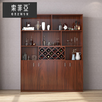 Official Sophia new Chinese sideboard wine cabinet wine cabinet tea cabinet lockers living room against the wall dining room cabinet