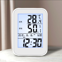 Thermometer Electronic alarm clock for students with intelligent high-precision home indoor newborn baby luminous wall-mounted hot sale