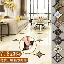 Tile Stickers Diagonally glued floor tiles Waterproof and abrasion resistant to the drawing room ground Beauty Sewn Decorative Wall Stickler self-adhesive