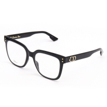 DIOR DIOR glasses frame female flat mirror anti-blue plate letter CD1F myopia glasses frame men and women anti-falling