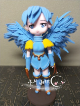 Electric God Angel Q-like doll Super Light clay hand-made custom animation game around custom Devil