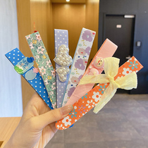 Childrens Velcro hairband magic patch hair band baby Korea does not hurt the head broken hair finishing Liu Haitie girl hair accessories