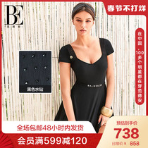 BE Van der An Star Series Skirt One-Piece Swimsuit Women Fashion Sunscreen Sexy Swimsuit Hot Spring 2022 New Model