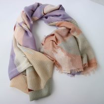 Scarf womens spring and autumn summer air-conditioned room comfortable scarf air conditioner plus thick shawl dual-purpose commute