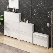  Simple modern ultra-thin shoe cabinet 17cm dump into the home economical door entrance cabinet small storage foyer cabinet household