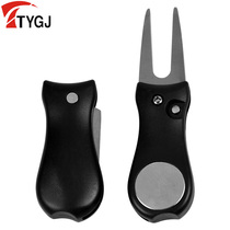 Golf Green Fork Metal Iron Ball Label Golf Supplies Golf Grasshopper Small Accessories