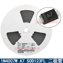 SMD Rectifier Diode 1N4007W A7 T7 Silk Screen: A7 SOD-123FL 1206 Flat Foot 3K Disk