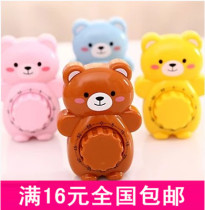 Cute cartoon bear timer kitchen timer countdown Creative small alarm clock Soup reminder