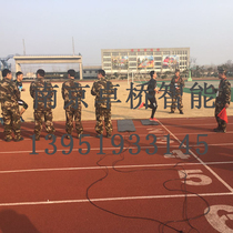 Long-distance running measuring instrument running score chip timing system Military Physical Fitness Test system short and medium-distance running circle