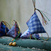 Danfeng Creative: Natural Osmanthus sachet hand-made hand-woven cloth zongzi sachet colorful rope Dragon Boat Festival sachet