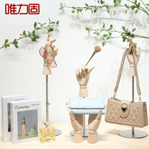 Clothing store Shoe rack bag rack hat rack glasses rack Clothing display rack hanger rack wig holder scarf head