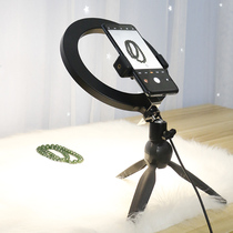 Taobao live fill light Jewelry jewelry Jade play jade jade ring photography light LED net red beauty light Indoor still life photo desktop food warm light shooting equipment