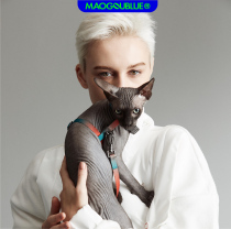 MAOGOUBLUE Cat Backband Traction Rope Anti-Break Free Super Color Original Design Pet Comfortable Strap