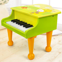 Baby simulation wooden mechanical small piano baby music can play childrens piano toys beginners musical instruments