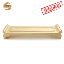 Brass gondae Buddha front for water glass for table base to place tea cup wine glasses Buddhist supplies for buddhist