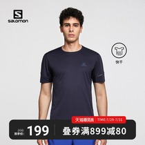 salomon salomon mens lightweight T-shirt 2021 summer new sports quick-drying short-sleeved agile SS tee