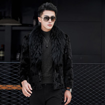 Fur 2022 new male coat of fur fur fur fur fur fur fur fur fur one youth tide coat