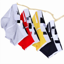 5 underwear mens cotton breathable low-waist underwear boys pants Korean version of middle school students youth tide boxer pants