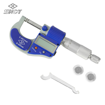 Volume digital display outer diameter micrometer 0-25mm accuracy 0 001 electronic spiral micrometer high precision instrument