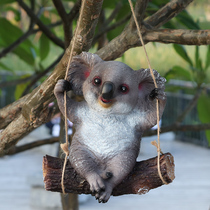 Hanging decoration Creative Koala restaurant decoration Creative tree simulation Koala balcony outdoor panda charm
