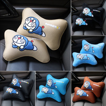 Cute cartoon car headrest pair of car Four Seasons universal headrest pillow car neck pillow car supplies