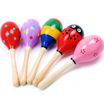Infant music Enlightenment toys exercise baby hearing grasp teaching aids rattle small number sand hammer wrist bell instrument