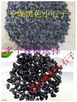 Ground washed black stone Rice Garden black exterior wall water wash stone terrazzo stone rice black coarse sand sand small stone