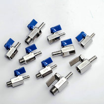 304 stainless steel sewage bamboo joint pagoda hose leather hose water purification filter inner and outer wire ball valve 8 10 12mm