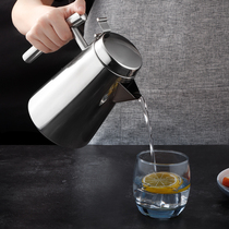 Stainless steel cold water kettle Household large capacity ice water kettle boiling water kettle Cold water kettle Restaurant teapot Commercial