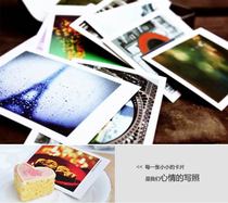 18 lomo cards customized custom-made charlatan effect creative diy photo personalized printing production send iron box