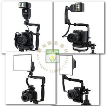 Wholesale flash C- type bracket 635 type flash stand revolvable flash light I-type bracket