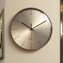 Decorative clock Nordic wall clock living room modern simple clock fashion light luxury hanging watch silent quartz wall home home