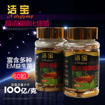 Jiebao Super Concentrated Nitrifying Bacteria Compound Bacteria Probiotics Dry Powder Aquatic Nitrifying Bacteria Capsules 60 capsules