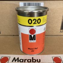 Marabu Germany Marlebao ink glasses printing oil PY020 lime yellow high end screen printing ink
