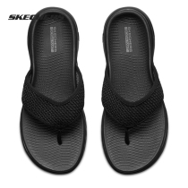 Skechers Skechers mens 2019 new GO clip-toed slippers fashion casual sandals beach shoes